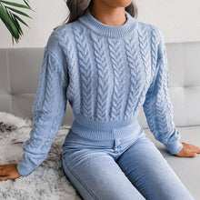 Lade das Bild in den Galerie-Viewer, Maxmila Kabelmuster-Jumper | Warmer und weicher Pullover für Damen
