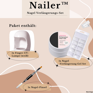 Nailer™ Hard Gel Nagel Verlängerungs-Set