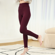 Lade das Bild in den Galerie-Viewer, Warme und Modische Winter-Leggings - bordeaux 3
