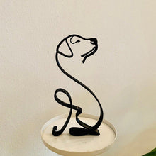 Lade das Bild in den Galerie-Viewer, CanineArt™ Metall Hunde und Katzen Skulpturen
