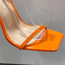 Lade das Bild in den Galerie-Viewer, Orange Gladiator Heels
