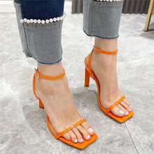 Lade das Bild in den Galerie-Viewer, Orange Gladiator Heels
